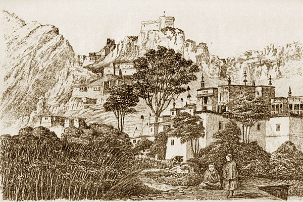 Hemis Monastery, Ladahk as it looked in 1876