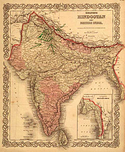 old india map