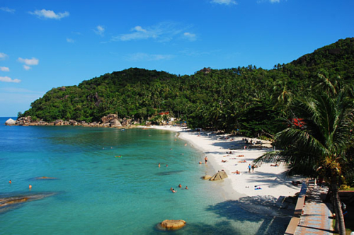 Crystal Bay Beach in Koh Samui