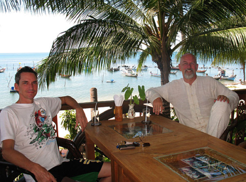 Ganga and Balaram on Koh Samui