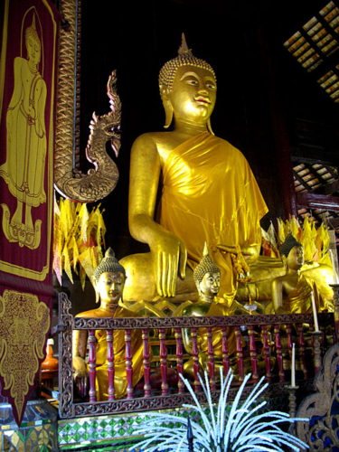 Golden Buddha in Chiang Mai
