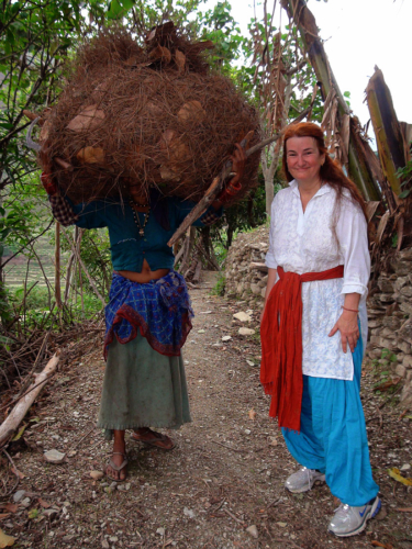 Tara meets a Himalayan woman