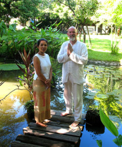 Ganga and Homprang Chaleeka at her Baan Hom Samunphrai Herbal Health Centre & School in Chiang Mai