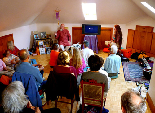 Teaching at the The Annapurna Center For Self-Healing in Port Townsend, Washington