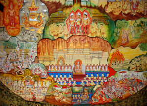 Thai King's Mural
