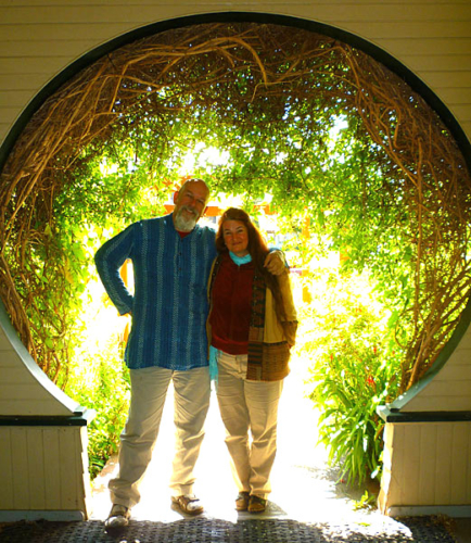 Ganga and Tara at the Annapurna Center For Self-Healing in Port Townsend, Washington
