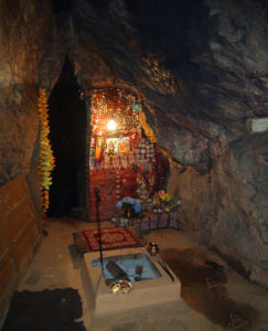 Entrance to Paramananda Puri Maharaj's cave