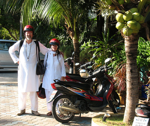 Ganga and Tara on Koh Samui