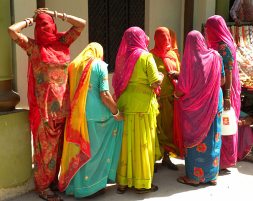 Colorful women