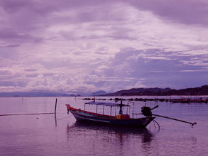 Sunset in Lamai on Koh Samui