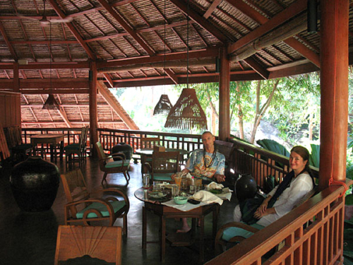 Tara and Michael at Tamarind Spa on Koh Samui