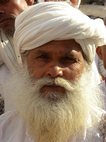 A sadhu at the Kumbha Mela in Haridwar in 2010