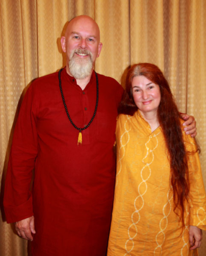 Ganga and Tara teaching at For Goodness Sake a Holistic Spiritual Resource Center in Truckee