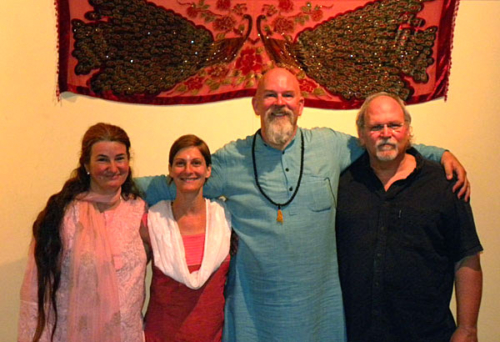 With Ken Hassman and Kriyananda at the Sacramento Yoga Center