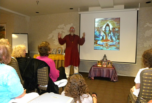 Ganga teaching at the Rahm Group in Novato