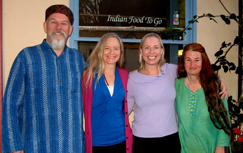 Ganga and Tara with Devatara and Alexia in Sausalito