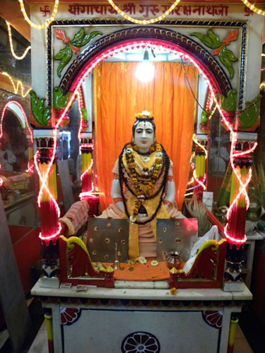 Statue of Gorakshanath in the Gorakshanath Temple in Haridwar