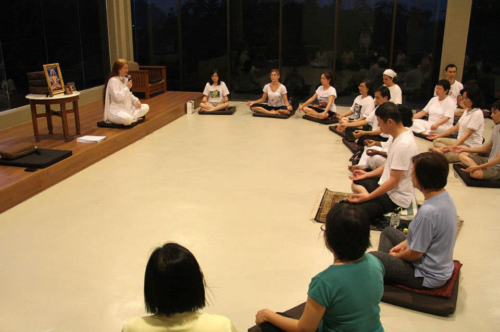 Tara teaching Bodhi Heart Sanctuary Penang